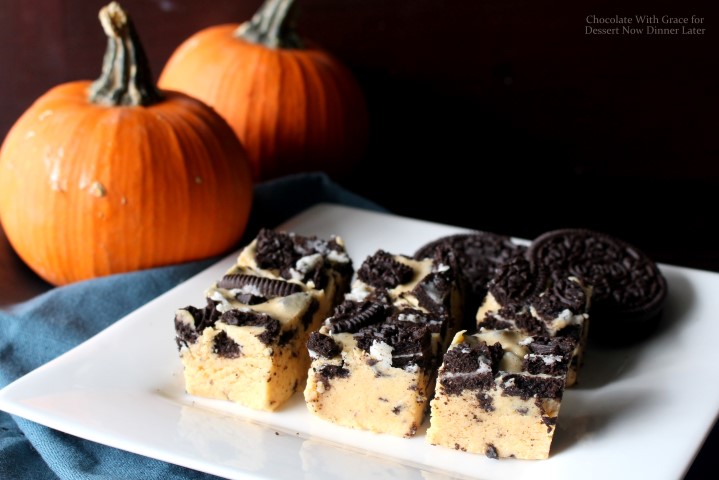 Pumpkin Oreo Fudge Chocolate With Grace 