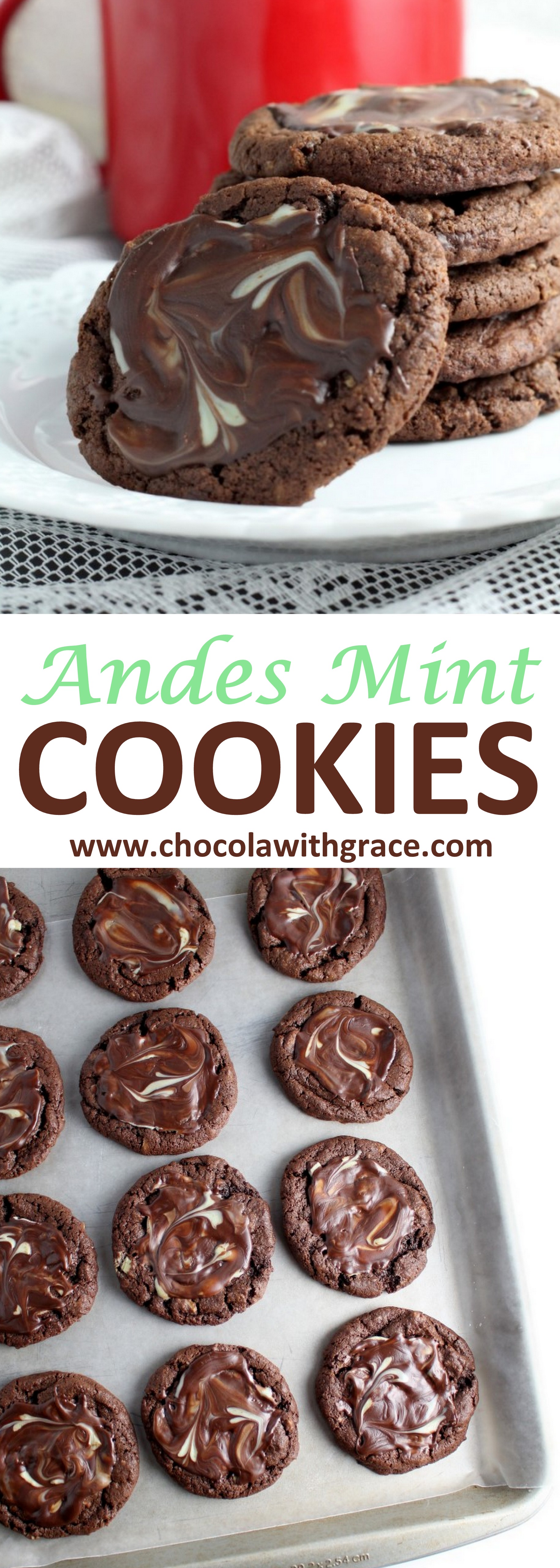 Andes Mint Cookies - Chocolate With Grace