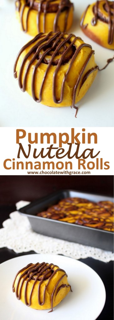 pumpkin cinnamon rolls – two ways