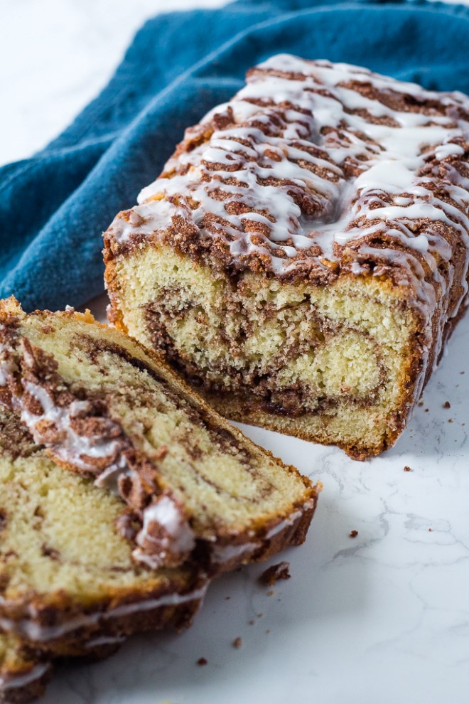 Cinnamon Roll Quick Bread Chocolate With Grace