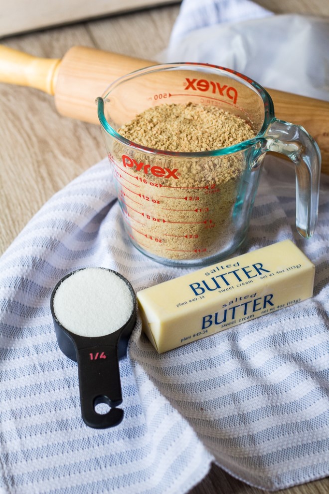 how-to-make-a-no-bake-graham-cracker-crust-chocolate-with-grace