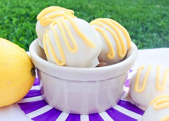 Lemon Oreo Truffles are a 3 ingredient treat that you're going to love.