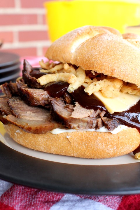 Smoked Barbecue Beef Brisket Sandwiches  Chocolate With Grace