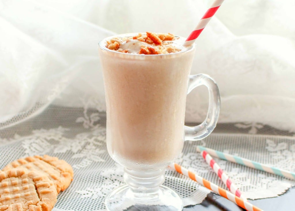 Peanut Butter Cookie Milkshakes