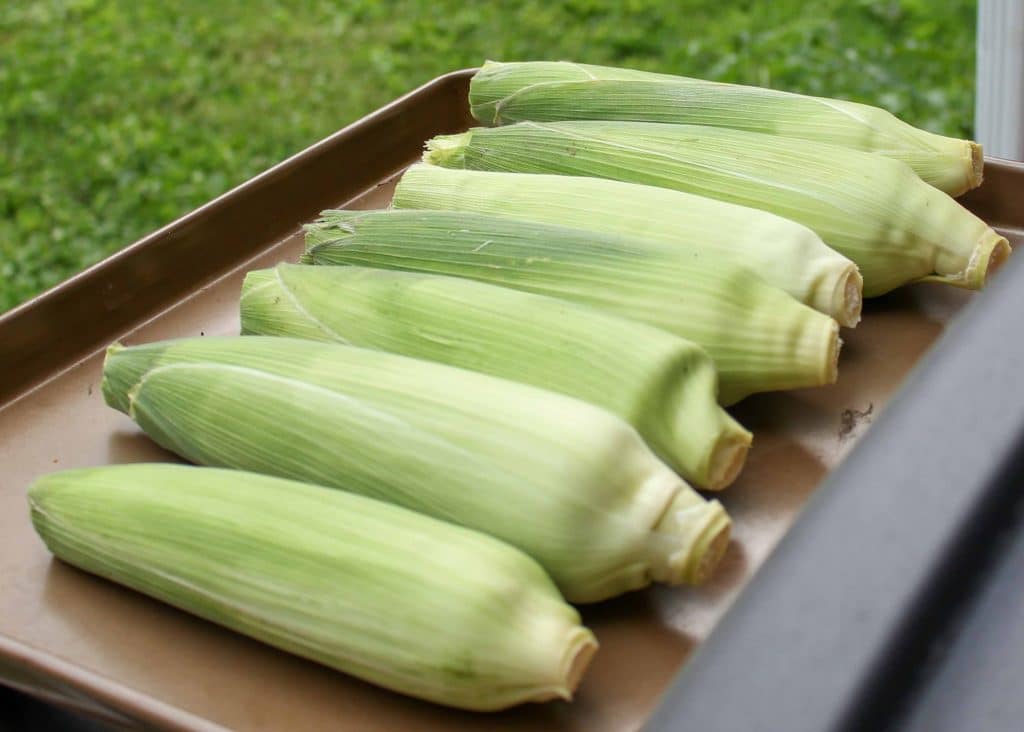 How To Cook Corn On The Grill - step by step with photos