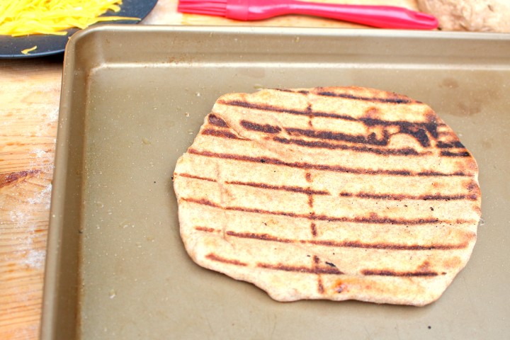 Whole Wheat Grilled Pizza Crust. Pizza on the grill is surprisingly easy and delicious. This whole wheat pizza crust is not only healthy, but quick to make and can be ready in less than 45 minutes.