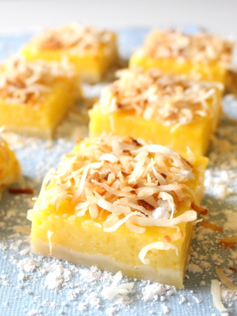 Mango Lemon Bars 