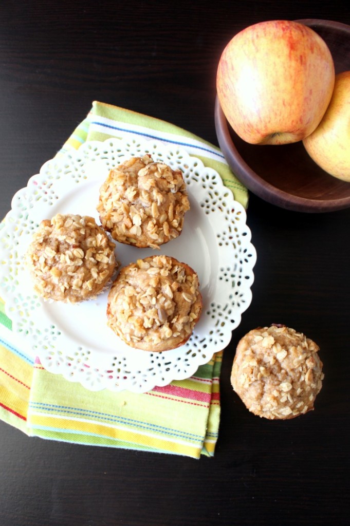 Peanut Butter Apple Muffins