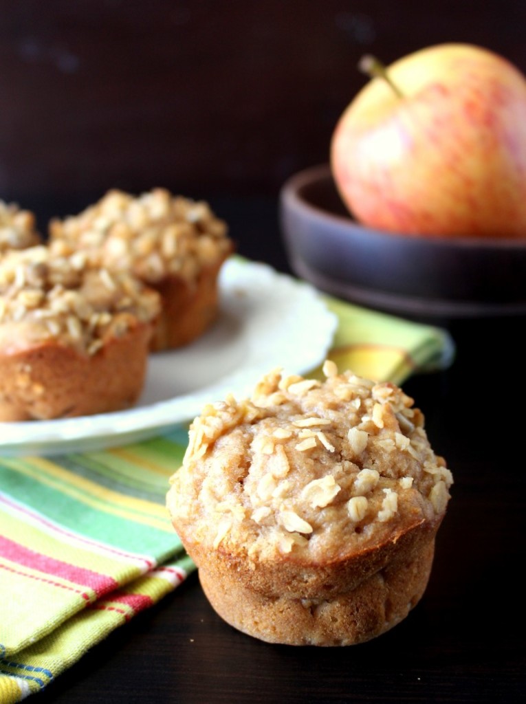 Peanut Butter Apple Muffins