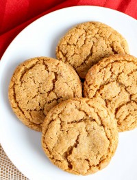 Chewy, Molasses Crinkle Cookies