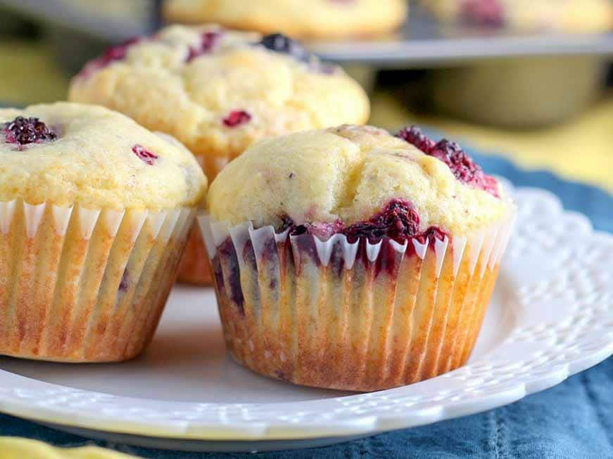 Lemon Berry Muffins