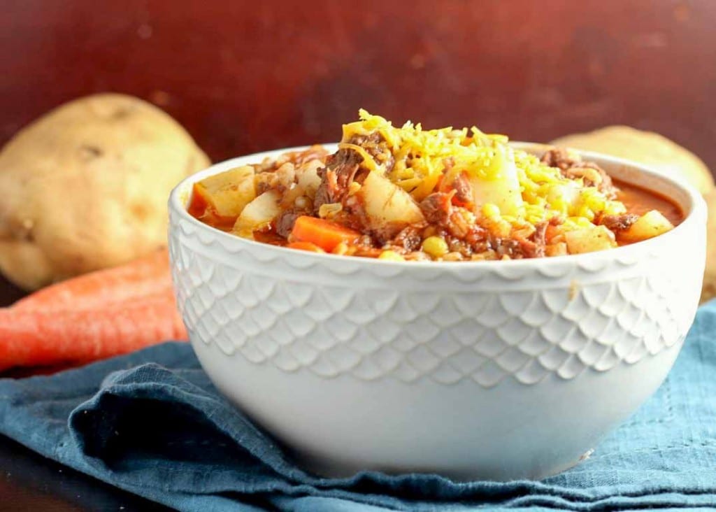 Vegetable Beef Barley Soup