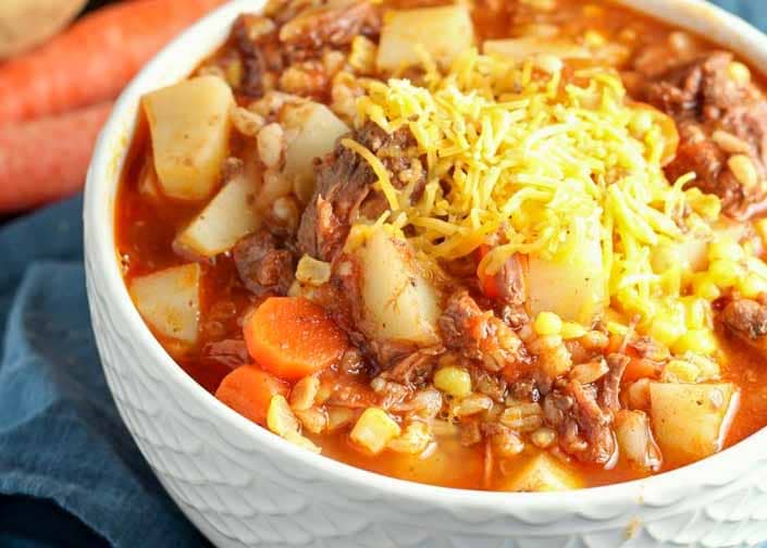 Hearty Beef Barley Soup