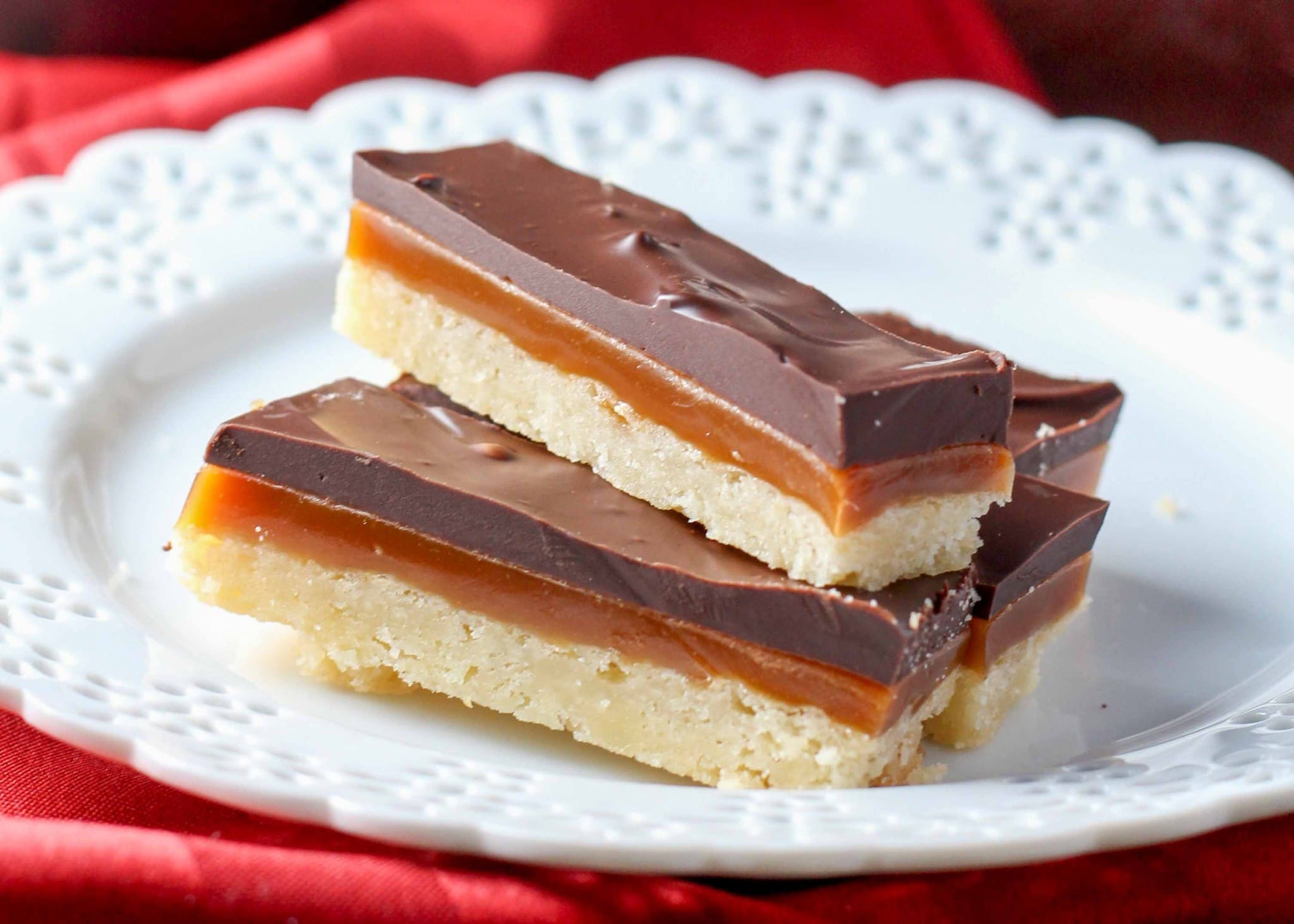 Homemade Twix Bars - Chocolate with Grace