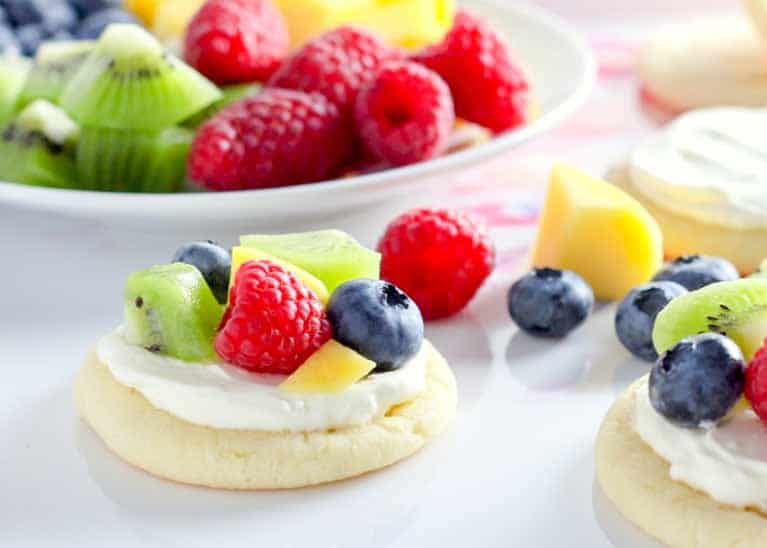 Fruit Pizza Cookies