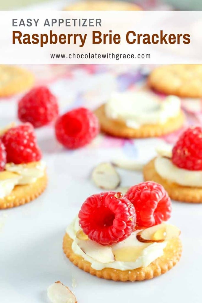 Raspberry Brie Bites