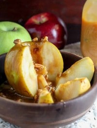 Caramel Filled Baked Apples