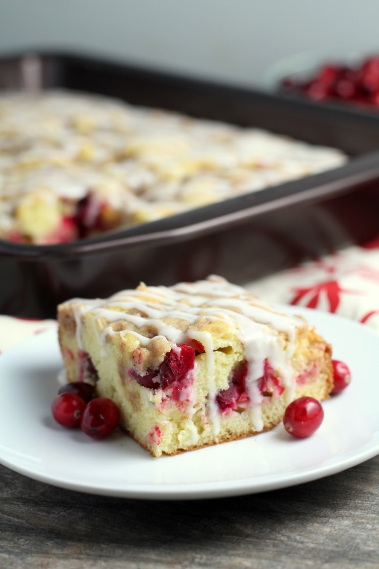 Cranberry Crumb Coffee Cake - Chocolate With Grace