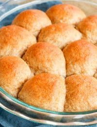 Buttery Whole Wheat Rolls