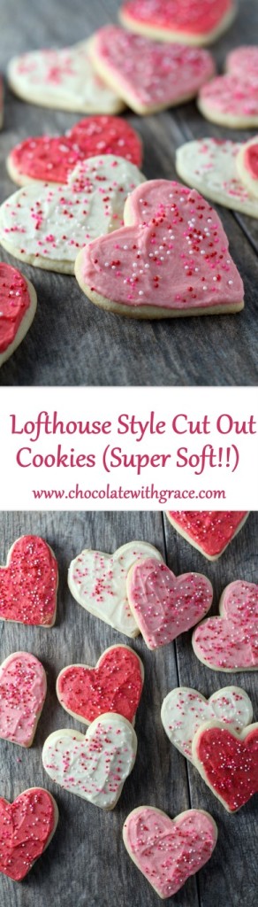 super soft and spread with a fluffy buttercream frosting. Similar to Lofthouse style sugar cookies. 