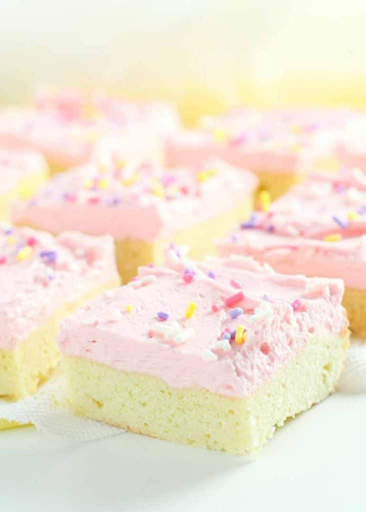 Sugar Cookie Bars are a favorite year round