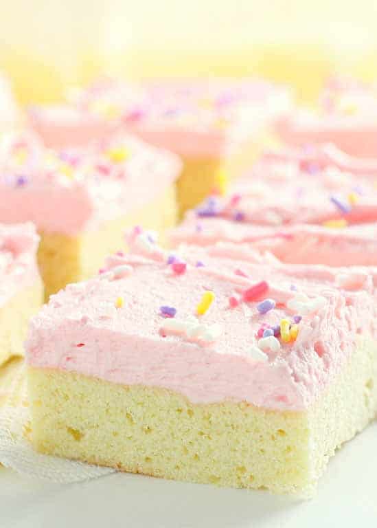 Sugar Cookie Bars are so much easier than traditional cookies!