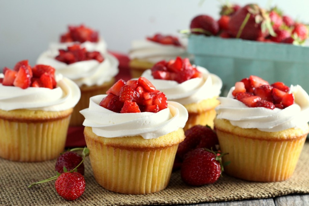 Strawberry Shortcake Cupcakes (2)