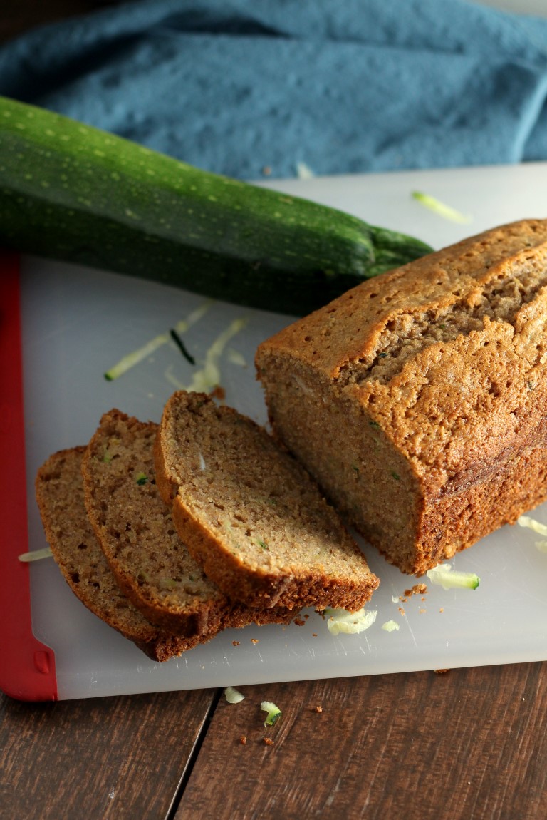 Classic Easy Zucchini Bread - Chocolate with Grace