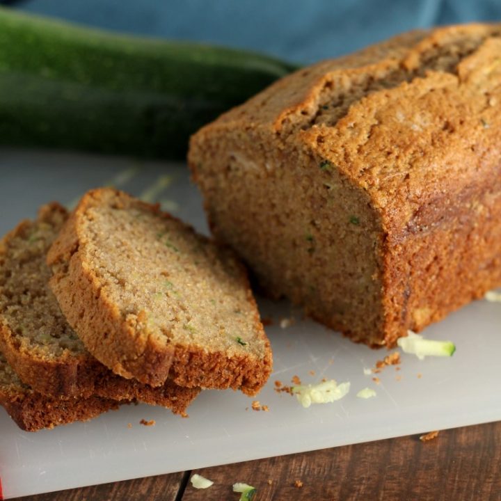 Classic Easy Zucchini Bread - Chocolate With Grace