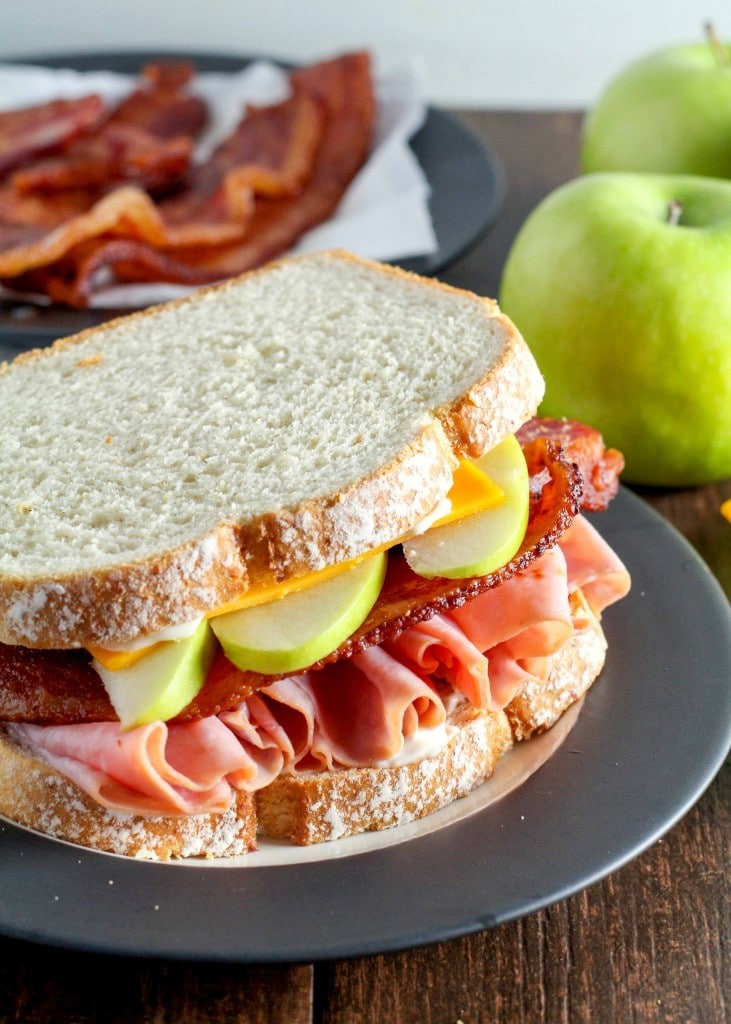 Harvest Apple Bacon Sandwiches