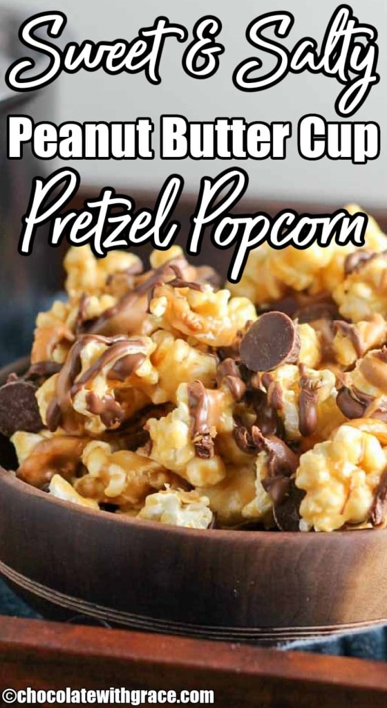 PB Cup Pretzel Popcorn