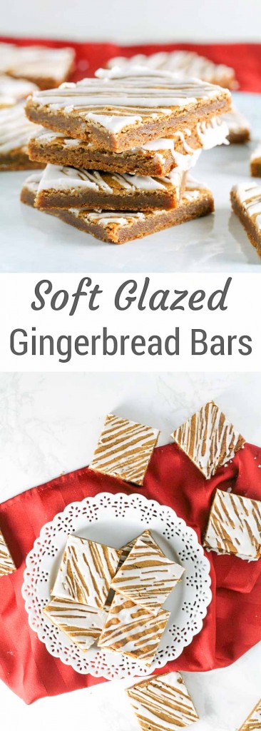 Glazed Gingerbread Bars