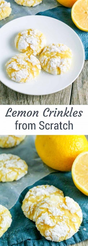 Lemon Crinkle Cookies are a classic favorite.
