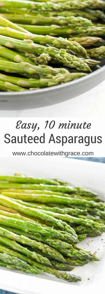 Easy Seasoned Sauteed Asparagus