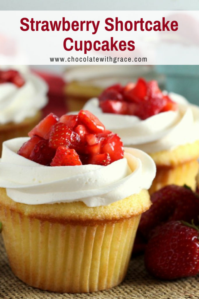 Strawberry Shortcake Cupcakes