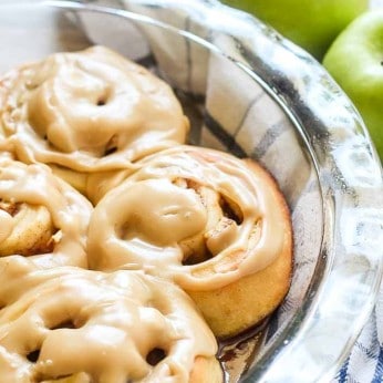 Caramel Apple Sweet Rolls