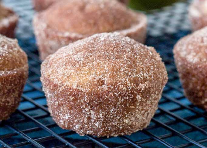 Apple Cider Donut Muffins