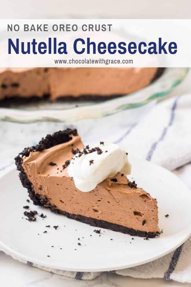 No Bake Nutella Pie