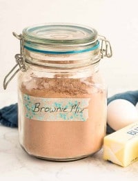 Homemade Brownie Mix makes a terrific gift for friends and neighbors!