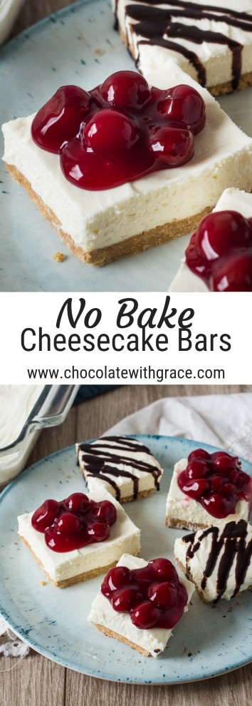 no bake cheesecake bars
