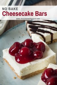 How to Make No Bake Cheesecake - Chocolate with Grace