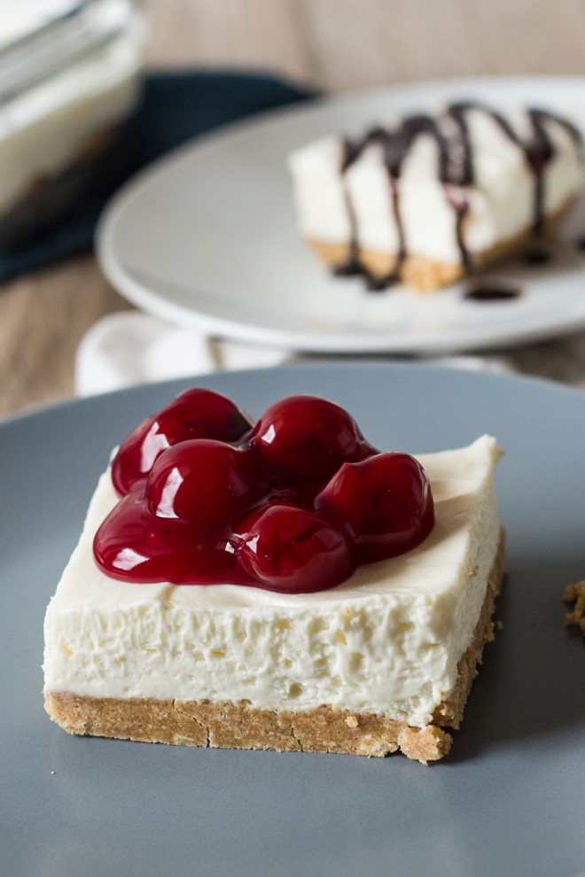 how to make no bake cheesecake with cherries