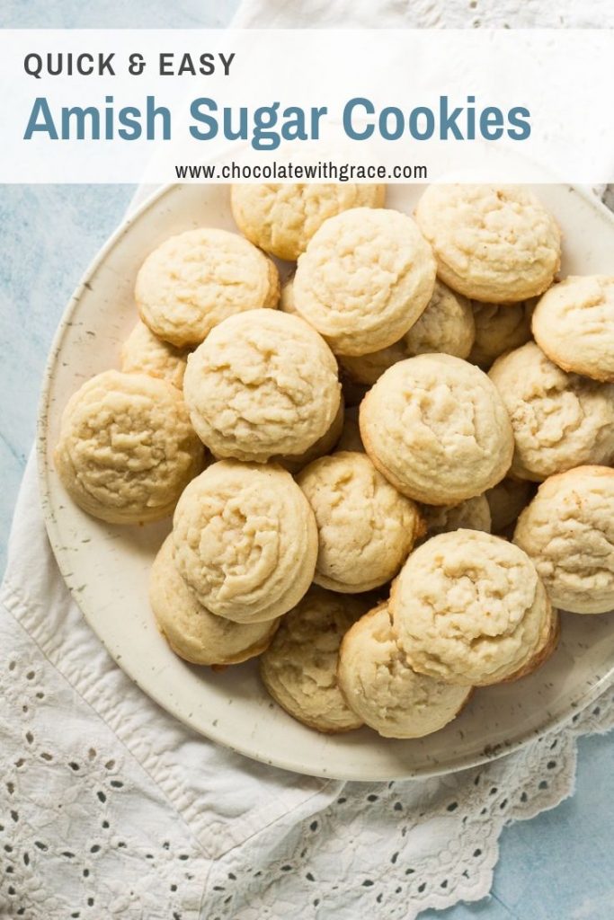 a big pile of amish sugar cookies