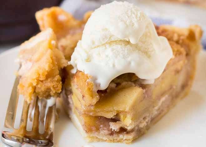 The Best Ever Apple Streusel Pie - Chocolate with Grace