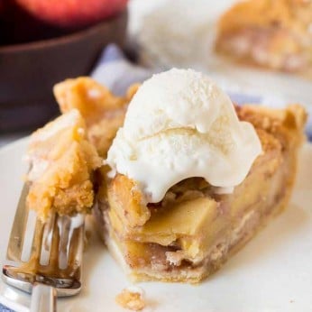 Apple Streusel Pie