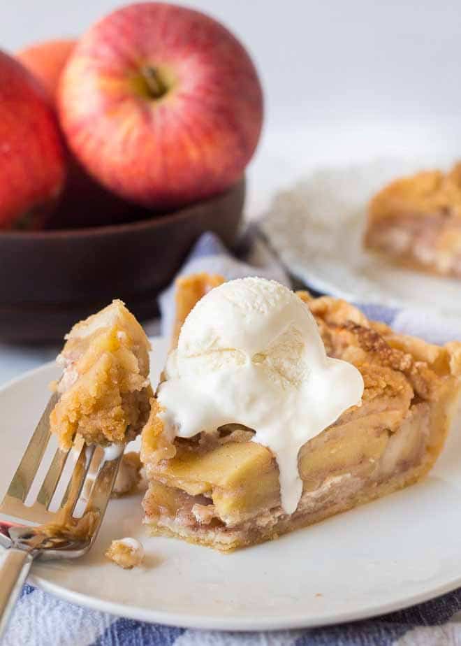 The Best Ever Apple Streusel Pie