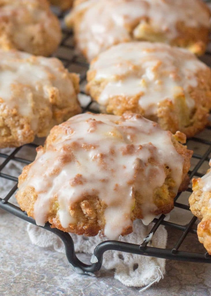 Baked Apple Fritters are a bakery treat that you can make at home now!