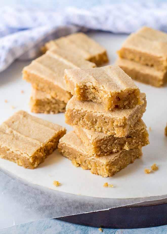 Chewy PB Cookie Bars