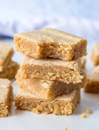 Peanut Butter Cookie Bars are a snacking favorite!
