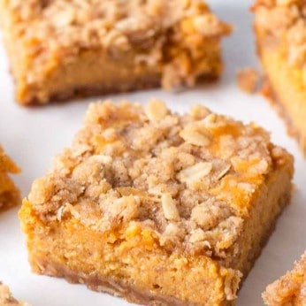 Pumpkin Streusel Bars